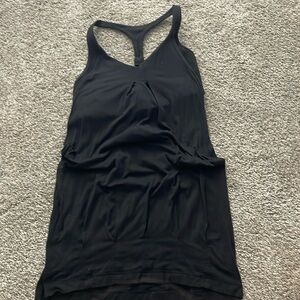 Lululemon Practice Freely Tank Shelf Bra Black